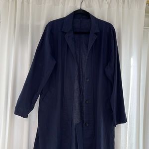 Uniqlo Navy Duster